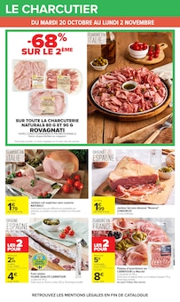 Promotion Jambon serrano dans le prospectus Carrefour, valable du 20/10/2026 au 02/11/2026 Promo Jambon serrano dans le catalogue Carrefour du moment à la page 31