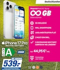 iPhone 17 Pro Angebote von Apple bei expert Regensburg für 539,00 €
