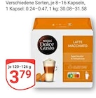 Latte Macchiato im Angebot bei GLOBUS in Bochum Latte Macchiato Angebote von Nescafé Dolce Gusto bei GLOBUS Bochum für 3,79 €