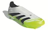 Aktuelle Parfum Angebote bei Decathlon in Düsseldorf Aktuelles Damen/Herren Fußball Nockenschuhe FG/MG - Predator League Laceless weiß/grün Angebot bei Decathlon in Düsseldorf ab 74,99 €