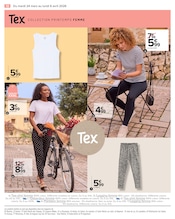 Promos Pantalon Femme dans le catalogue "SPÉCIAL PRINTEMPS" de Carrefour Pantalon Femme en promo dans le catalogue Carrefour à la page 12