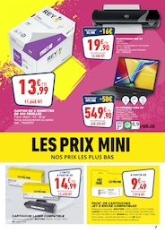 Prix et réduction Fournitures Scolaires dans le prospectus Bureau Vallée en cours Offre Fournitures Scolaires dans le catalogue Bureau Vallée du moment à la page 7