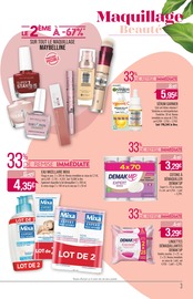 Maquillage Angebote im Prospekt "Bien-être et Beauté" von Supermarchés Match auf Seite 3