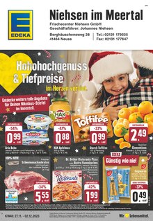 EDEKA Prospekt der KW 48 "Aktuelle Angebote" Aktueller EDEKA Prospekt "Aktuelle Angebote" Seite 1 von 24 Seiten