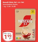Sticks 3in1 Angebote von Nescafé bei GLOBUS Speyer für 1,99 €