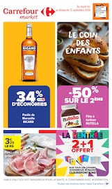 Prospectus Carrefour Market à Pont-Évêque, "Carrefour market", 59 pages de promos valables du 01/09/2026 au 13/09/2026