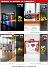 Prix et réduction Valise dans le prospectus Carrefour en cours Offre Valise dans le catalogue Carrefour du moment à la page 59