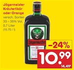 Netto Marken-Discount Arzberg - Kräuterlikör oder Orange Angebot im Prospekt Kräuterlikör oder Orange bei Netto Marken-Discount im Arzberg Prospekt für 10,99 €