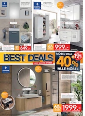 Aktueller Zurbrüggen Prospekt mit Bad-Spiegelschrank, "BEST DEALS", Seite 44