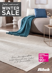 Teppich im aktuellen Kibek Prospekt (Münster) Teppich im Kibek Prospekt "WINTER SALE" mit 18 Seiten (Münster)