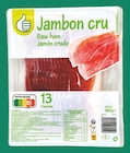 Jambon cru - Pouce en promo chez Auchan Supermarché Vitry-sur-Seine à 2,38 €