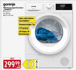 Wärmepumpentrockner „DHNE72“ im Angebot bei E center in Mannheim Wärmepumpentrockner „DHNE72“ Angebote von gorenje bei E center Mannheim für 299,99 €