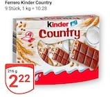 Kinder Country bei GLOBUS im Wächtersbach Prospekt für 2,22 €