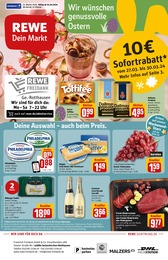 REWE Prospekt "Dein Markt" für Essen, 33 Seiten, 25.03.2024 - 30.03.2024