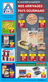 Catalogue Discount Alimentaire Aldi en cours à Chatte et alentours, "NOS ARRIVAGES PAYS GOURMAND", 48 pages, 30/09/2025 - 06/10/2025