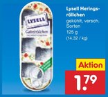 Heringsröllchen Angebote von Lysell bei Netto Marken-Discount Frankfurt für 1,79 €
