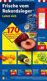 Weintrauben im Lidl Prospekt "LIDL LOHNT SICH" mit 69 Seiten (Nürnberg)