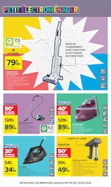Promos Centrale Vapeur dans le catalogue "L'ÉTÉ À LA PLAGE, LA RENTRÉE À LA PAGE." de Carrefour Centrale Vapeur en promo dans le catalogue Carrefour à la page 72