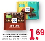 Nussklasse im Angebot bei E center in Ettlingen Nussklasse Angebote von Ritter Sport bei E center Ettlingen für 1,69 €