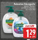Flüssigseife Mandelmilch im Angebot bei E center in Wuppertal Flüssigseife Mandelmilch Angebote von Palmolive bei E center Wuppertal für 1,29 €