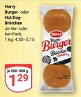 Aktuelles Burger- oder Hot Dog-Brötchen Angebot bei GLOBUS in Erlangen ab 1,29 €