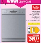 Geschirrspüler GSP 14755E Angebote von Amica bei Marktkauf Fürth für 249,99 €