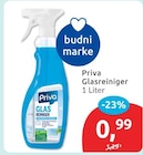 Glasreiniger von Priva im aktuellen budni Prospekt