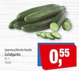Markant - Salatgurke Angebot im Prospekt Salatgurke bei Markant im Prospekt "" für 0,55 €