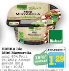 Mini Mozzarella im Angebot bei E center in Frankfurt Mini Mozzarella Angebote von EDEKA Bio bei E center Frankfurt für 1,29 €