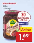 Rotkohl Angebote von Kühne bei Netto Marken-Discount Salzgitter für 1,69 €
