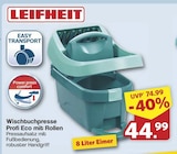 Wischtuchpresse Profi Eco mit Rollen von Leifheit für 44,99 € bei famila Nordwest im Angebot Wischtuchpresse Profi Eco mit Rollen von Leifheit im aktuellen famila Nordwest Prospekt