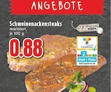 Schweinenackensteaks mariniert bei EDEKA im Neukirchen-Vluyn Prospekt für 0,88 €