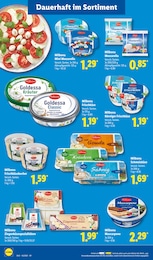 Frischkaese im Lidl Prospekt Frischkaese im Lidl Prospekt "LIDL LOHNT SICH" auf Seite 12