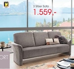 Aktuelles 3 Sitzer Sofa Angebot bei külkens+sohn Polstermöbel in Herne ab 1.559,00 €
