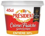 Crème Fraîche Épaisse Entière - Président en promo chez Intermarché Hyper Crème Fraîche Épaisse Entière - Président dans le catalogue Intermarché Hyper
