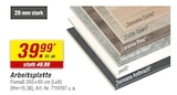Arbeitsplatte Angebote bei toom Baumarkt Halberstadt für 39,99 €