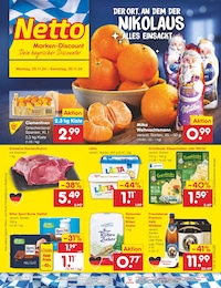 Netto Marken-Discount Prospekt für Bogen: "Aktuelle Angebote", 59 Seiten, 25.11.2024 - 30.11.2024