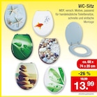 WC-Sitz für 13,99 € bei Zimmermann im Angebot WC-Sitz im aktuellen Zimmermann Prospekt