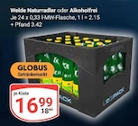 Welde Naturradler Angebote bei GLOBUS Bruchsal für 16,99 €
