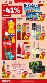 Cola im Penny Prospekt in Neckarsulm Aktueller Penny Prospekt mit Cola, "Wer günstig will, muss Penny.", Seite 14