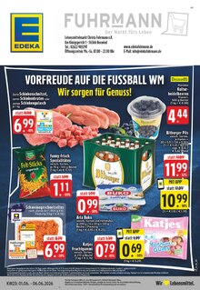 Bitburger im aktuellen EDEKA Prospekt (Neuwied) Bitburger im EDEKA Prospekt "Aktuelle Angebote" mit 26 Seiten (Neuwied)
