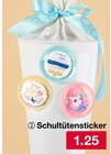 Kinderspielzeug im Woolworth Prospekt Schultütensticker im aktuellen Woolworth Prospekt für 1,25 €