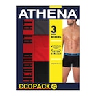 Boxers homme "Basic color" - ATHENA en promo chez Carrefour Boxers homme "Basic color" - ATHENA dans le catalogue Carrefour