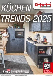 Küche im Opti-Wohnwelt Prospekt "Küchen Trends 2025" mit 44 Seiten (Bremerhaven)