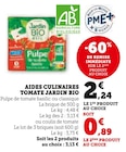 Aides culinaires tomate - Jardin Bio en promo chez U Express Saint-Maur-des-Fossés à 0,89 €