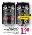 Coca Cola Angebote von Jack Daniel’s bei E center Heidelberg für 1,85 €