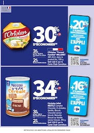 Prix et réduction Bébé dans le prospectus Carrefour en cours Offre Bébé dans le catalogue Carrefour du moment à la page 3