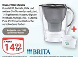 Wasserfilter Marella Angebote von Brita bei GLOBUS Wiesbaden für 14,99 €