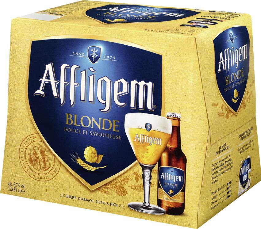 Bière Blonde AFFLIGEM 6,7% vol.