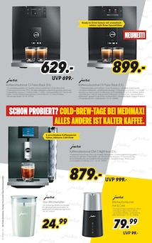 Kaffee im aktuellen MEDIMAX Prospekt (Frankfurt (Oder)) Kaffee im MEDIMAX Prospekt "MEDIMAX MOBILFUNKWOCHE" mit 10 Seiten (Frankfurt (Oder))
